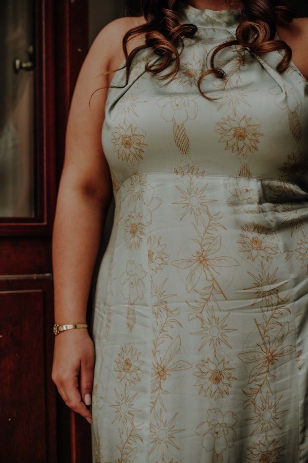Robe "Aphrodite", Tissu Alba | Talisman – Image 4