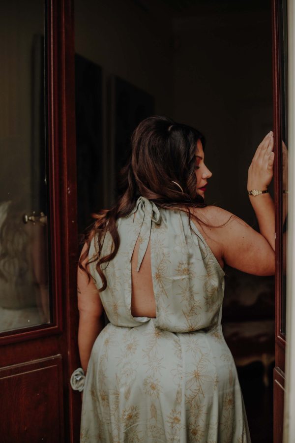 Robe "Aphrodite", Tissu Alba | Talisman – Image 3